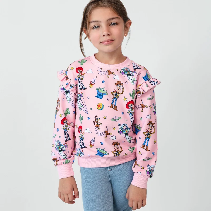 CrewneckcryptoDisney & Pixar Toy Story Stars Flutter Crewneck