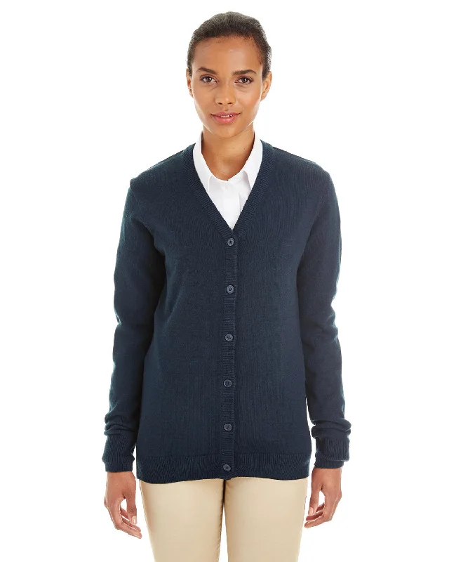 Flannel ShirtsHarriton M425W Ladies' Pilbloc V-Neck Button Cardigan Sweater