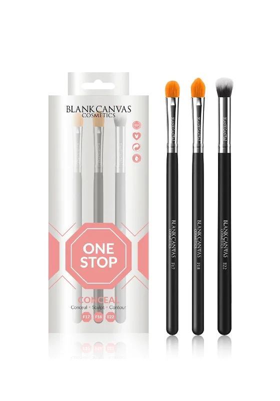 Blank Canvas One Stop Conceal 3 Piece Brush Set