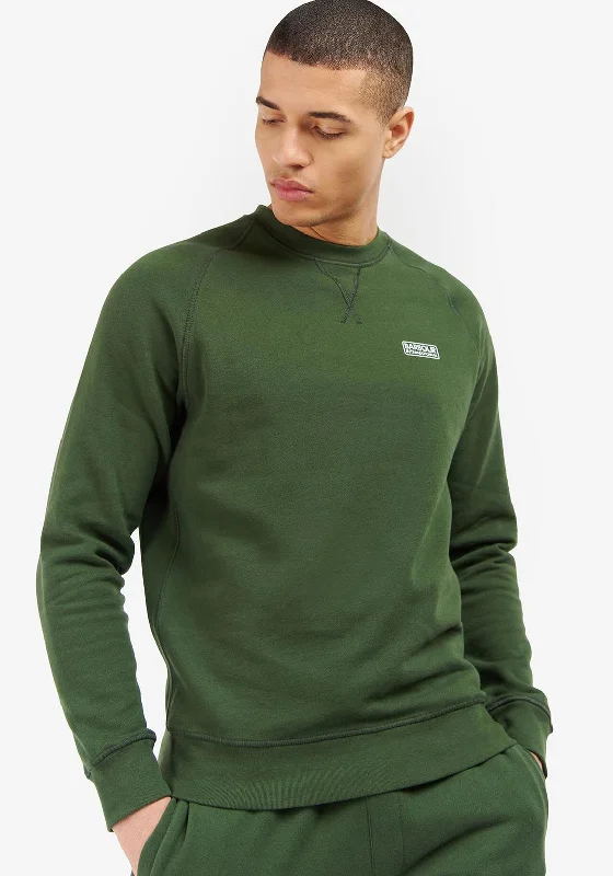 CrewneckcultureBarbour International Essential Crewneck Sweatshirt, Kombu Green