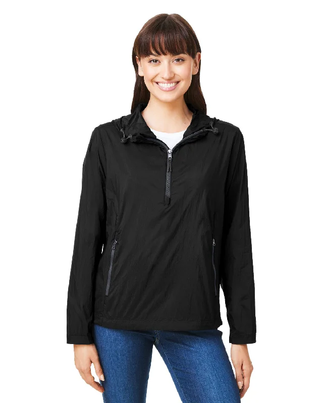 Branded ShirtsNorth End NE810W Ladies' Aura Lightweight Packable Anorak