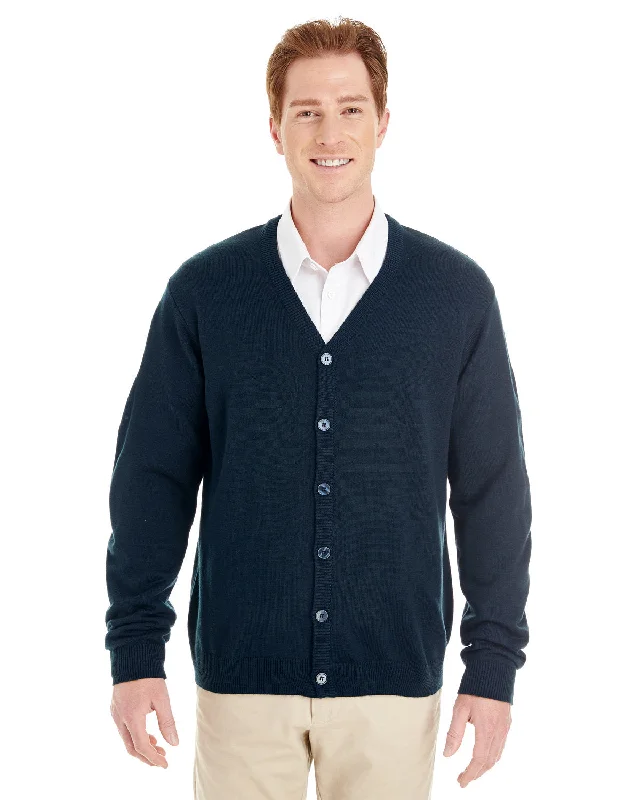 Wool ShirtsHarriton M425 Men's Pilbloc V-Neck Button Cardigan Sweater