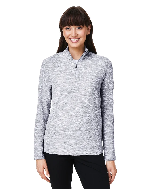 Button-Up ShirtsNorth End NE415W Ladies' Eclipse Jacquard Quarter-Zip