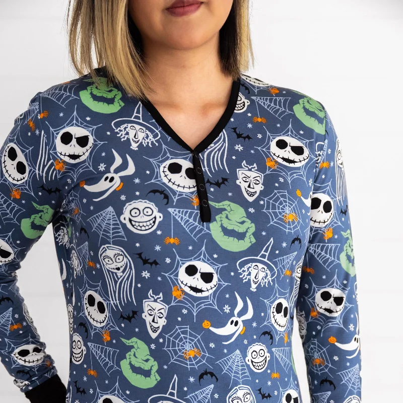 CrewneckpatternDisney Jack & Crew Women's Pajama Top