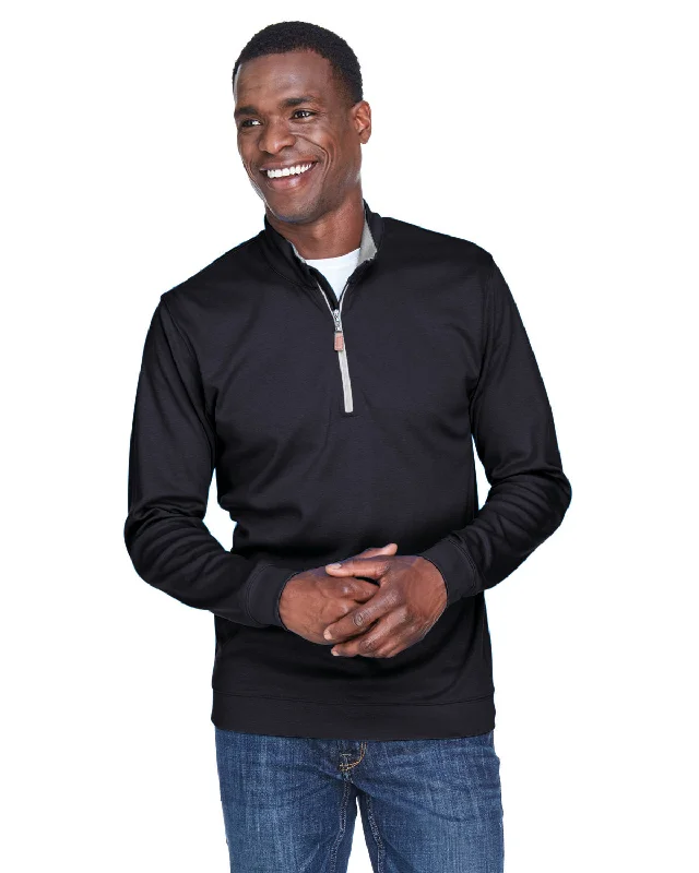 Leather-Paneled ShirtsDevon & Jones DG479 Men's DRYTEC20 Performance Quarter-Zip