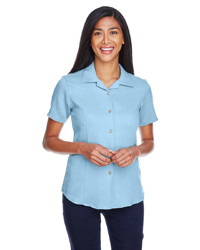 Peplum ShirtsHarriton M570W Ladies' Bahama Cord CampShirt