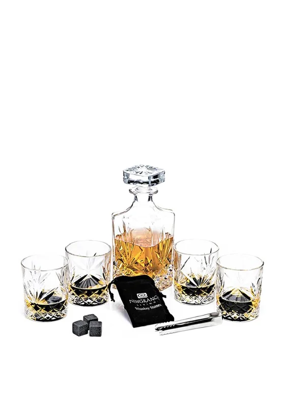 Newgrange Whiskey Decanter & Stones Set