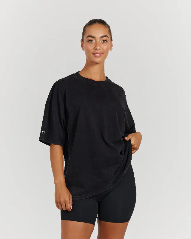 Punk T-ShirtsBOYFRIEND TEE - WASHED BLACK