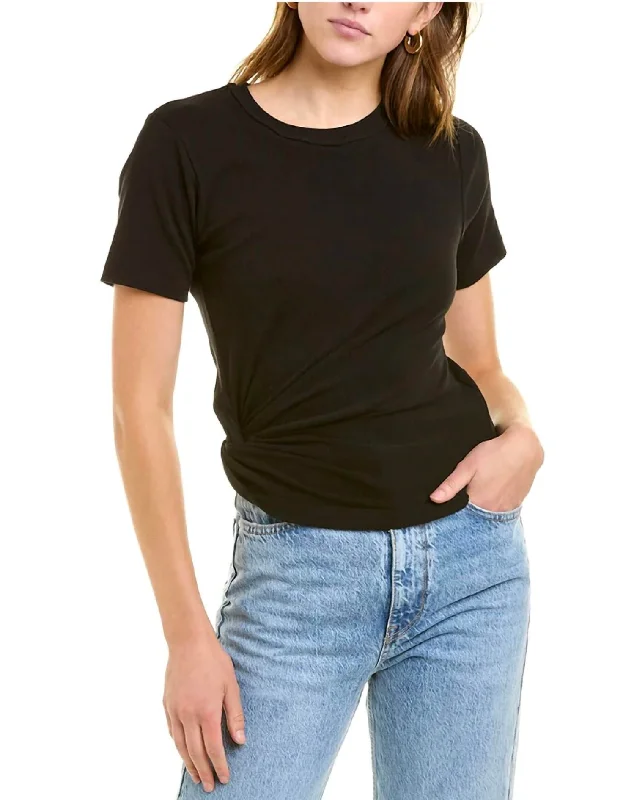 Silk T-ShirtsBridget Tee In Black