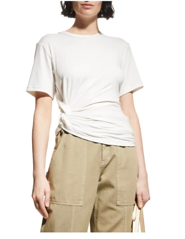 Hemp T-ShirtsBridget Tee In White