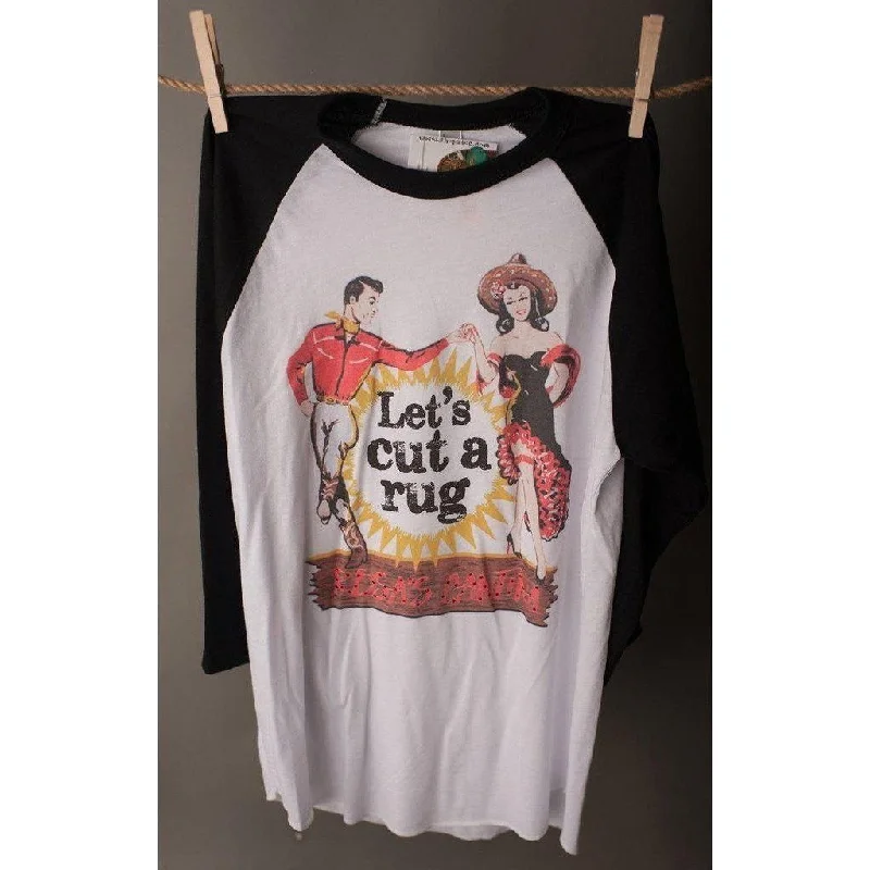 High-Fashion T-ShirtsWest 20 Saddle Co. Let's Cut a Rug Baseball Tee