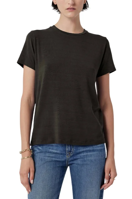 Hunting T-ShirtsSolana Tee Top In Olive