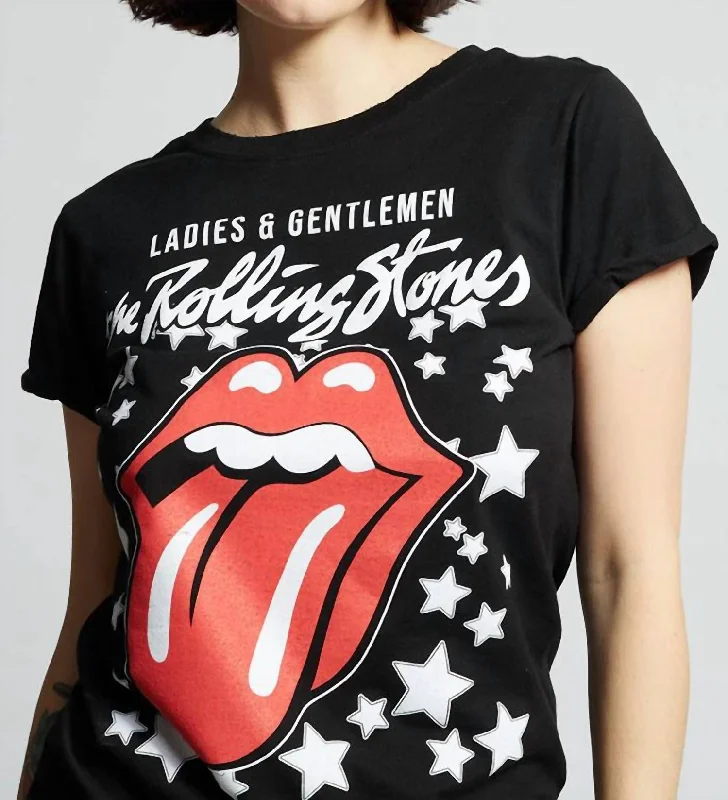 Casual T-ShirtsThe Rolling Stones Stars Tee In Black/multi