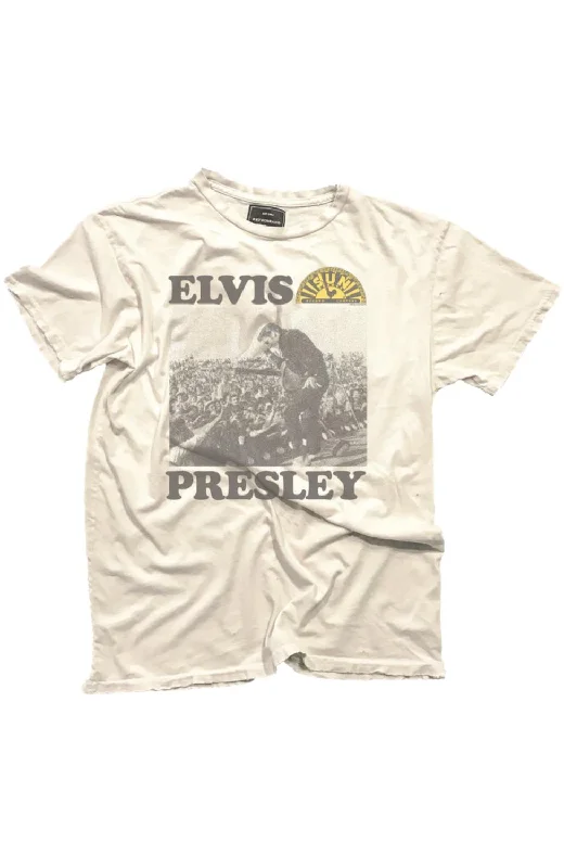 Camping T-ShirtsWomen's Elvis Sun Records Tee In White